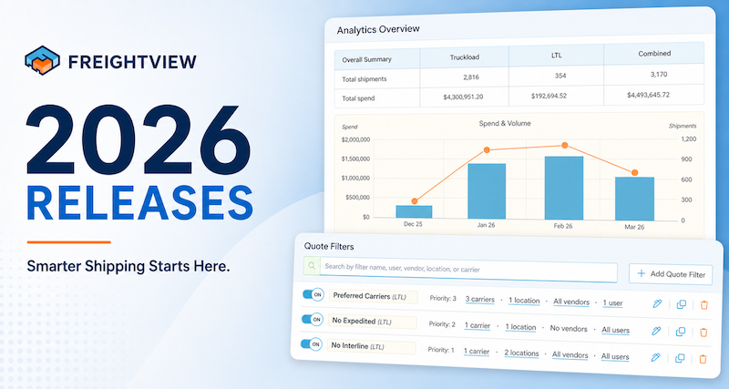 Freightview 2026: Our Top Enhancements (So Far)