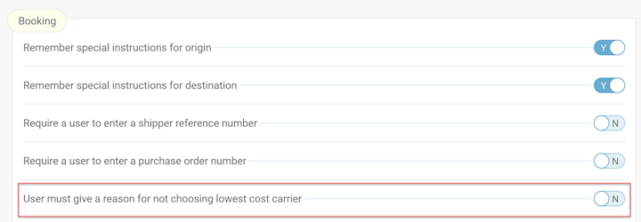 Highlight: Lowest Cost Reason