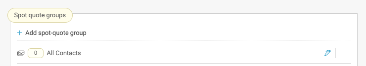 How To Add & Edit Spot Volume / TL Carriers