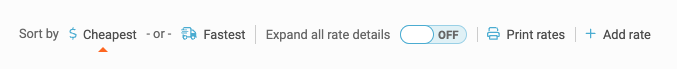 Know Your LTL Rates Page