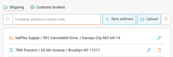 Utilizing the Address book